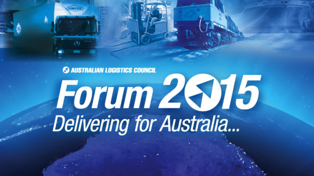 Australian Logistics Council Forum 2015
