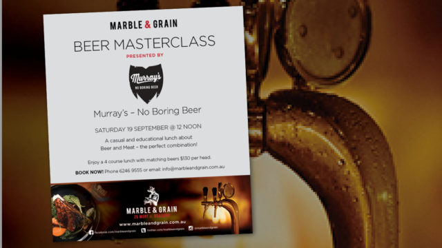 Marble & Grain Beer Masterclass